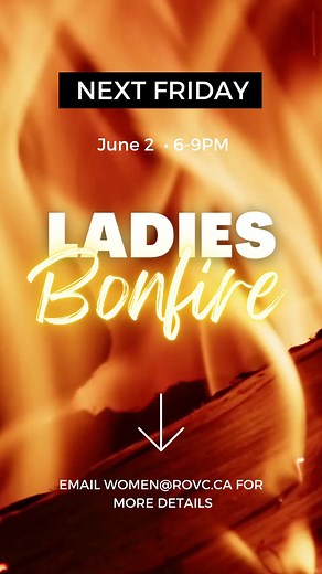 🔥 Ignite your summer vibes, ROVC ladies! 🔥Join us for an epic outdoor night under the stars! 🌟 Grab your fave lawn chair, bring a delicious sweet or savoury appetizer, and prepare for a s'more-tastic time! 🌭🔥✨ So mark your calendars, set your alarms, and get ready for a night under the stars that will leave you glowing with joy!🗓️: Friday, June 2nd📍: 28 Calderra Estates Drive, Rocky View County⏰: 6pm - 9pmTag your girl gang and make sure they don't miss out on this thrilling bonfire. It's