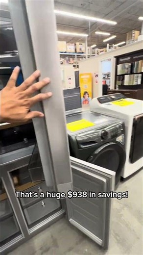 KitchenAid Fridge Clearance Deal #