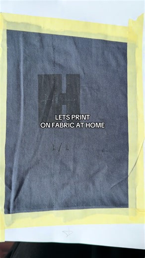 Print Pictures on Fabric with a Normal Printer!
