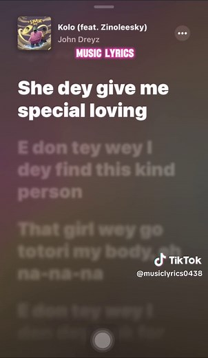 Zinoleesky Kolo Full Lyrics and Song Information