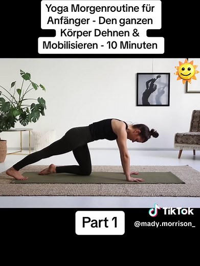 Yoga Morgenroutine für Anfänger - Den ganzen Körper Dehnen & Mobilisieren - 10 Minuten_ P1 #Yoga #yoga flow #10 Minuten #Mady Morrison #yogamitmady #morgenroutine #yoga deutsch #yoga anfänger #yoga für jeden tag #Health