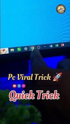 PC & Laptop Taskbar Tricks & Keyboard Shortcuts 💻 | Boost Productivity Like a Pro ⚡