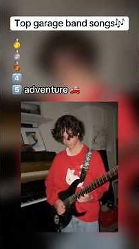 Top 5 garage band songs🎶