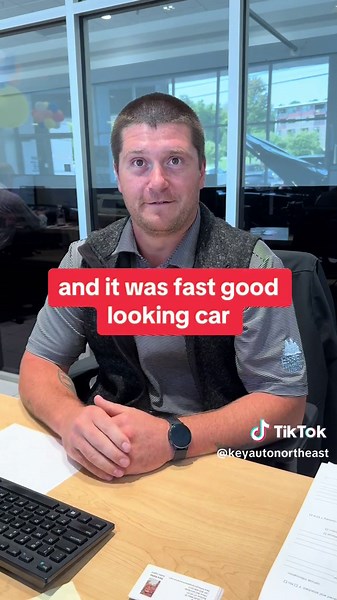 Coty’s First Car story! #KeyAutoGroup #Chevrolet #FirstCar #dealershiptiktok #vermont #BurlingtonVT