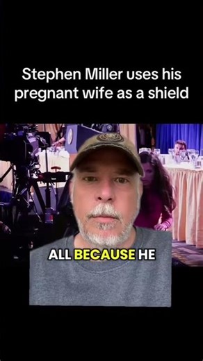Alpha Male #duet #stephenmiller #humanshield #wife #baby #coward #sycophant #bootlicker #maga #pig