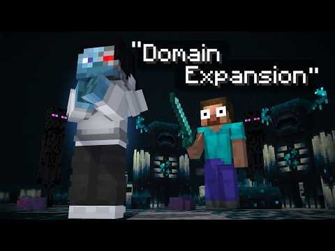 Using Domain Expansion In Minecraft Hunger Games! 