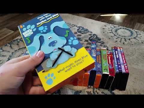 Blue's Clues / Blues Room VHS / DVD Collection, (2025 Edition).