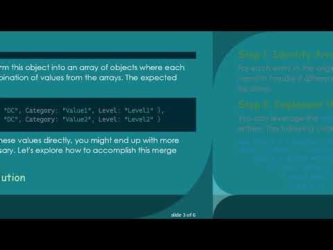 How to Split and Merge JavaScript Objects with Respect to Array Index