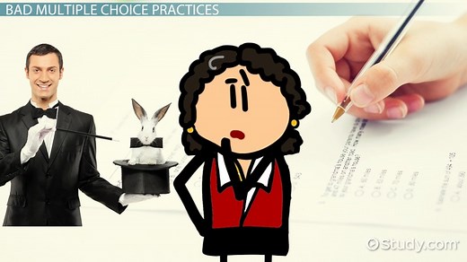 Characteristics of Good & Bad Multiple-Choice Questions