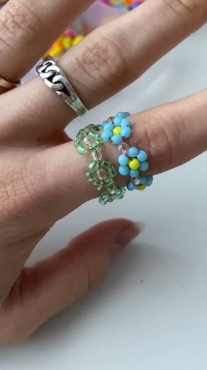 Creating a Beautiful Beaded Flower Ring Tutorial