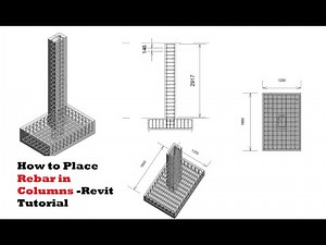 Place predefined rebar shapes -Revit Tutorial