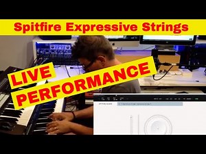 Spitfire expressive strings library | LIVE PERFORMANCE 😍 | Use Headphones |