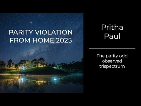 Pritha Paul - The parity odd observed trispectrum