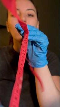 Measuring Your Face #asmr #relax #tingles