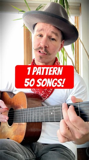 Guitar Tutorial Play 50 Songs with Only 1 Strumming Pattern #guitar #tutorial