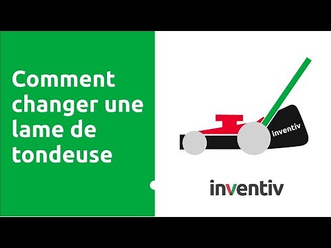 Comment changer une lame de tondeuse