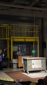 Our Wacky Water Big Science Show has a fiery finale 🔥 Catch it during your next visit to the Science Center! Go to GreatScience.com to plan your visit today! | Great Lakes Science Center