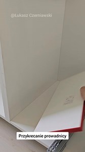 Przykręcamy prowadnicę 🪛🤳ASMR #toturial #wskazówki #porady #stolarz #asmr | Łukasz Czerniawski