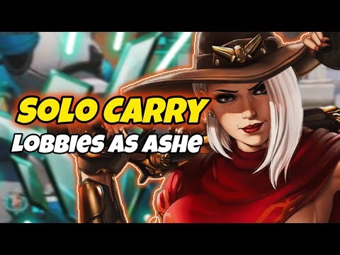 Solo carrying lobbies as Ashe on console | Overwatch 2