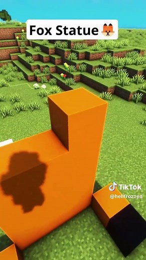 Minecraft Fox Statue Tutorial — Easy Fox Build Guide