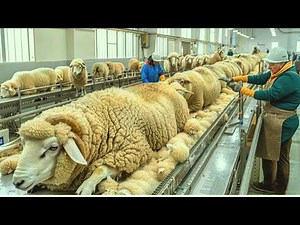 From Sheep Wool & Skin to Luxury Products | Inside the Complete Factory Process (Full Documentary)