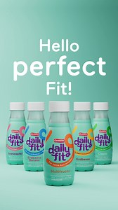 5 leckere Drinks, 5 verschiedene Vorteile: Entdecke unsere Daily Fit Sorten und finde deinen perfekten Fit. | Ehrmann