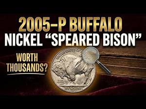 2005-P Buffalo Nickel “Speared Bison” Error Value | Rare Jefferson Nickel Worth Thousands