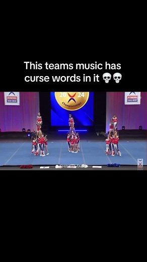 Yall think they got a warning? #allstarcheer #cheertok #cheerleading #cheer