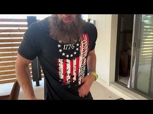 COOFANDY Men's Muscle T-Shirt Pleated Raglan Sleeve Bodybuilding Gym Tee Short Sleeve Fashion