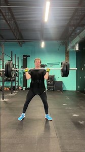 Day twelve | start vs finish power clean complex | CrossFit Olympic lifting 175 hang power cleans