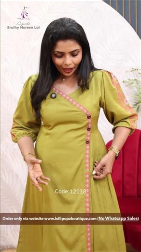 Yeame Embroidered Wrap DressProduct Code - 12138