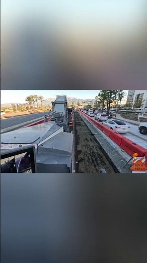 Heavy Loads & Fast Loading: Asphalt Milling Machine Deep Cuts #shorts