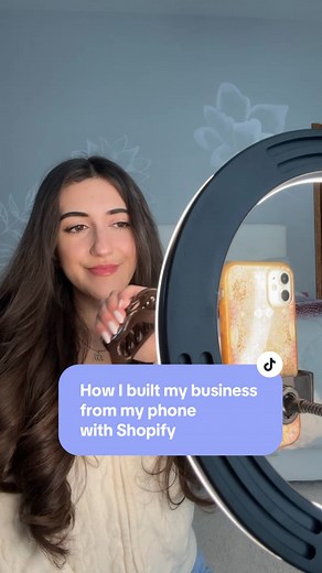 Building a Business from Your Phone with Shopify