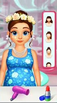 Pregnant Princess Dress Up & Makeup Game | Fashion Makeover & Photo Shoot 👗📸या