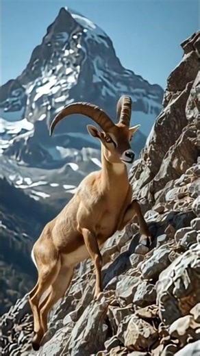 Climbing Master: The Fearless Mountain Goat