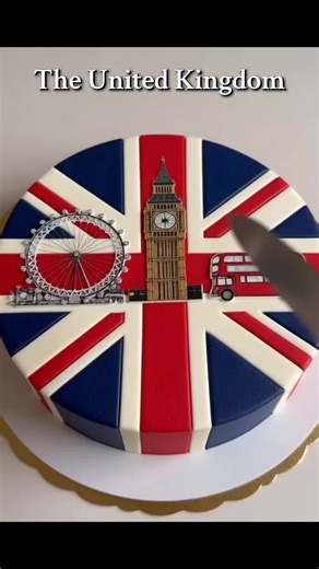 ASMR “Cakevision”. The United Kingdom or Iceland? Vote for the tastiest country. Only one of all European countries can win 🏆 #asmr #satisfyingvideos #aivideo #aiart #cakevision