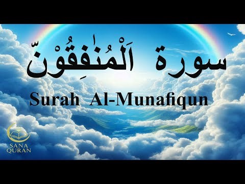 Surah Al-Munafiqun | Surah Munafiqun | سوره منافقون | سورۃ المنافقون | सूरह अल-मुनाफिकून .