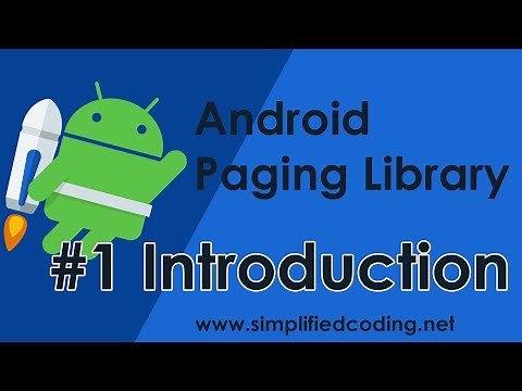 #1 Android Paging Library Tutorial - Introduction