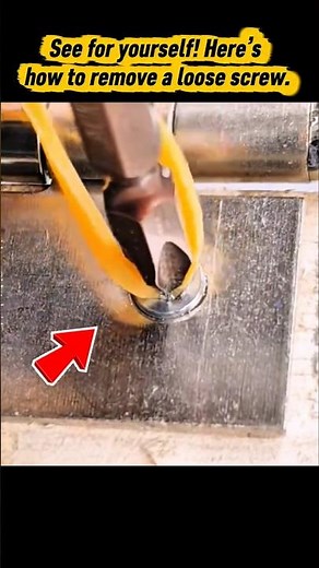 How to remove a stuck screw #lifehack #mechanic #tricks