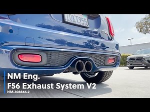 NM Engineering MINI Cooper F56 Exhaust Version 2