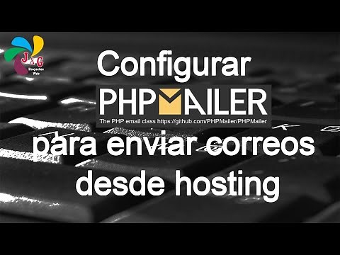 Configurar PhpMailer para enviar correos en hosting/cPanel