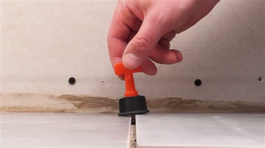 Stunning bathroom upgrade with custom shower shelf