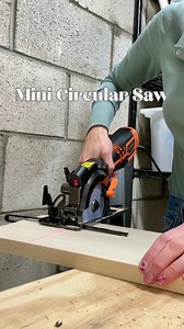 Watch Mini Circular Saw w/ Edge Guide, Vacuum Attach, Laser, 6 Blades on Amazon Live