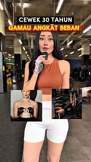 Clarin Hayes - Anti Aging Medical Doctor on Instagram: "Welcome obes, sarcopenia, byebye dream healthy beautiful body🙂 Ini 2025, udah gak jaman “Takut Angkat Beban” karena takut gede,semua studi mengatakan kalau Angkat Beban itu Gold Standard Anti Aging. Justru semakin otot menyusut seiring usia, badan makin gampang melar karena lemak gampang numpuk. Gak semudah itu juga membangun otot, kalau baru sbulan nge gym langsung gede, Perhatikan Makan nya kalap apa ngga? Yuk angkat beban! Apa target ot