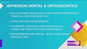 Affordable oral care with Jefferson Dental & Orthodontics