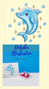 Cute Dolphin Clipart for Kids – Ocean Animal PNG, Baby Room Wall Art, Sublimation Design, Nursery Poster, Printable Digital Download - Etsy
