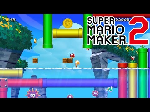 This is how Modded Super Mario Maker 2 looks like!