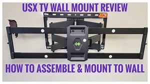 Watch USX Full Motion TV Wall Mount Review & How To Install on Amazon Live