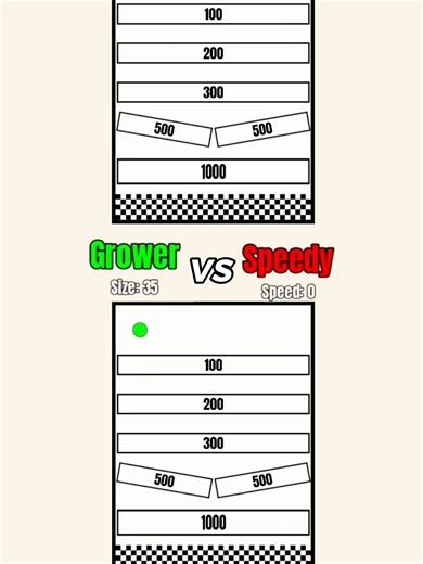 Growing Ball vs Speedy Ball: Exciting Block-Breaking Race