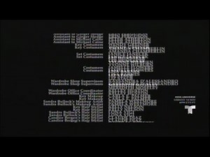 Miss Congeniality (2000) End Credits (Telemundo 2024)